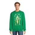 thumbnail image 1 of Elf Men's Light Up Christmas Sweater with Long Sleeves, Sizes S-3XL, 1 of 8