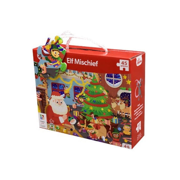 Elf Mischief 45 Piece Jigsaw Puzzle (Junior Jigsaw)