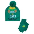 thumbnail image 1 of Elf Movie Boys Green Raised By Elves Winter Hat & Gloves Beanie Set, 1 of 1