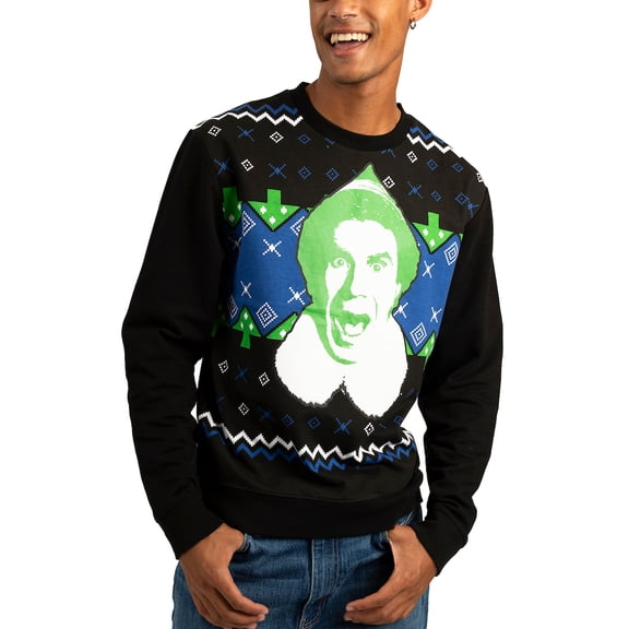 Elf Movie Crew Neck Sweatshirt-Medium