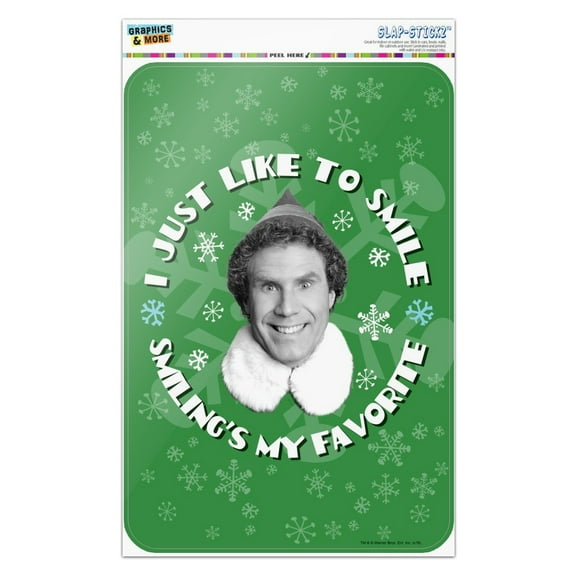 Elf Movie I Just Like to Smile Home Business Office Sign