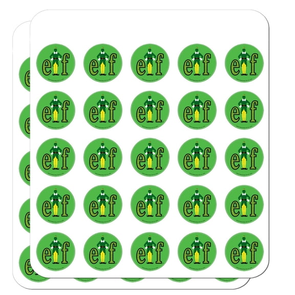 Elf Movie Logo Planner Calendar Scrapbooking Crafting Stickers