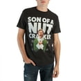 thumbnail image 1 of Elf Movie Son Of A Nut Cracker Mens Black T-Shirt XX-Large, 1 of 5