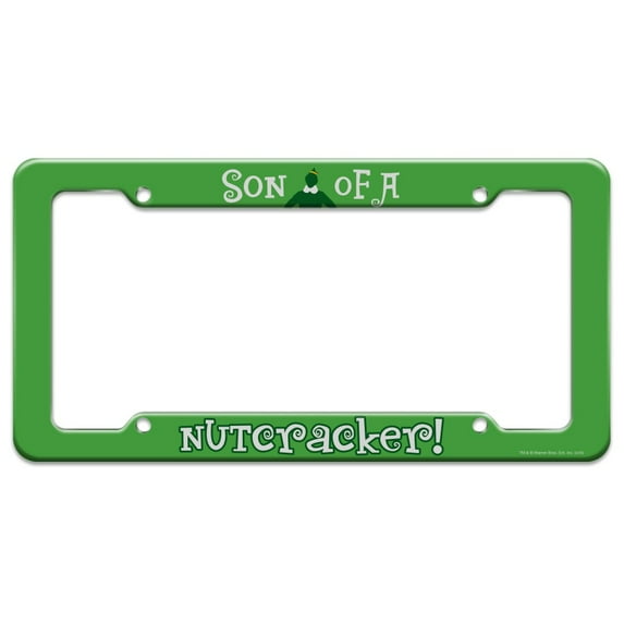 Elf Movie Son of a Nutcracker! License Plate Tag Frame