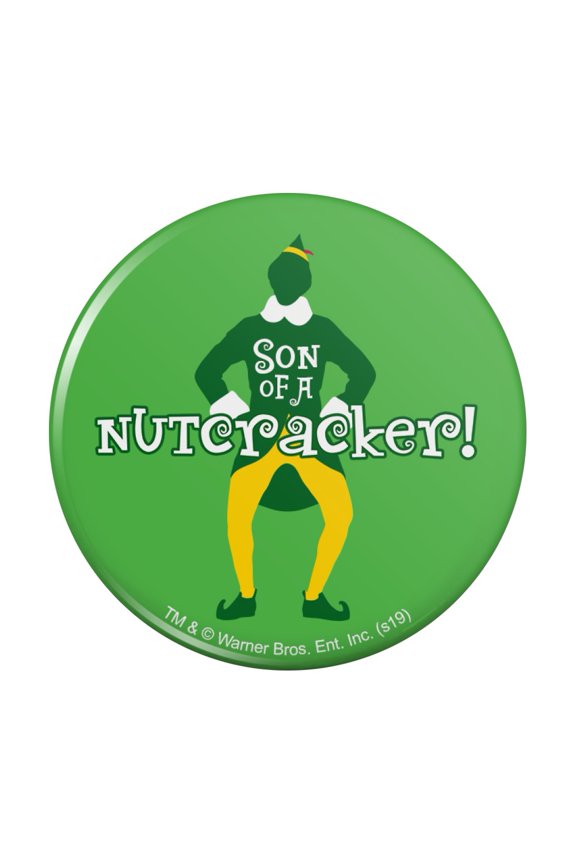Elf Movie Son of a Nutcracker! Pinback Button Pin