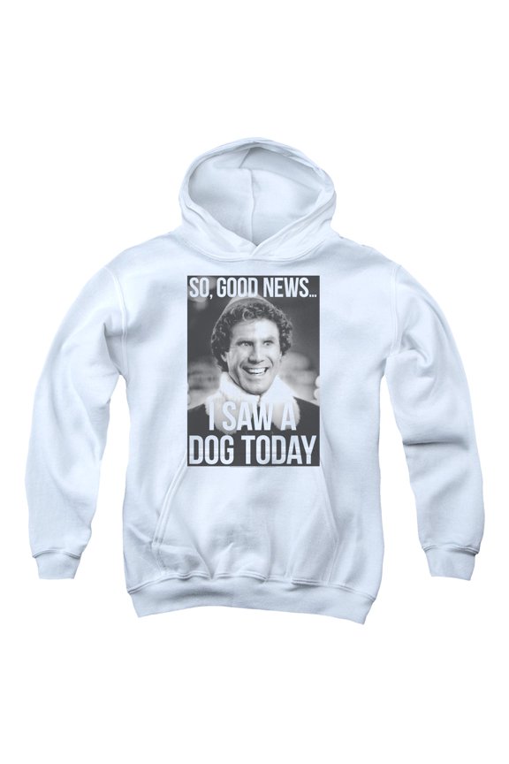 Elf - Must Love Dogs - Youth Hooded Sweatshirt - Small