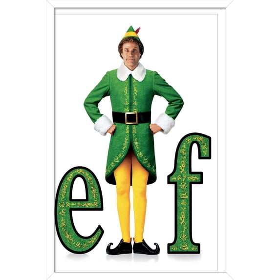 Elf - One Sheet Wall Poster, 14.725" x 22.375" Framed