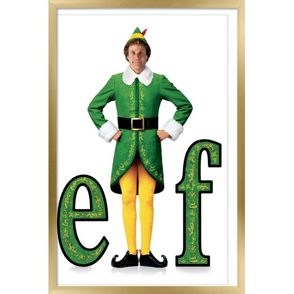 Elf - One Sheet Wall Poster, 22.375" x 34", Framed