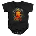 thumbnail image 1 of Elf Oooooh He'S An Angry Elf Unisex Infant Snap Suit for Baby (24 Months) Black, 1 of 4