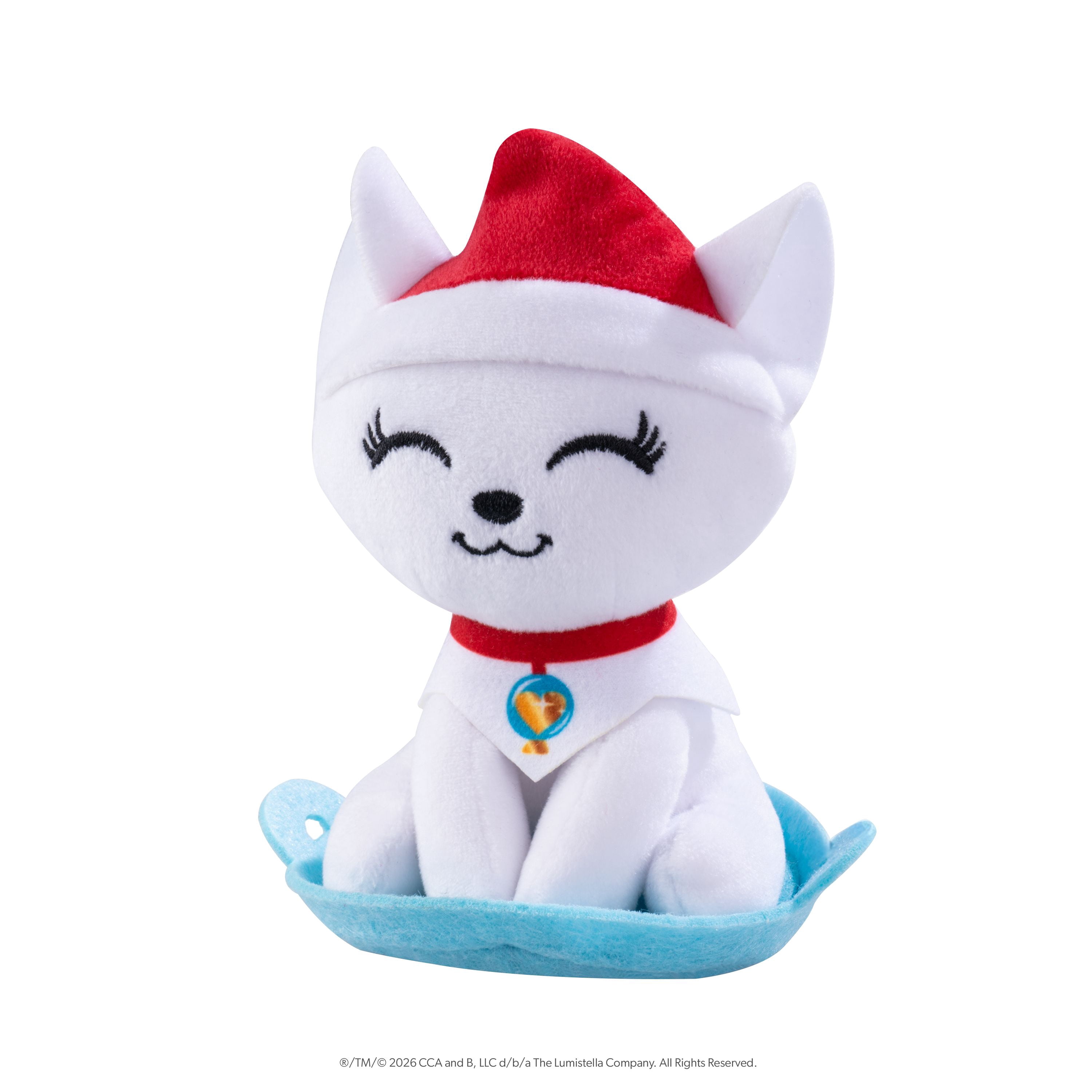 The Elf on the Shelf Elf Pets Arctic Fox Sled Smashers Pull-Back Toy