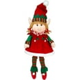 thumbnail image 1 of Elf Plush Christmas Stuffed Dolls, Boy and Girl Elves Holiday Plush Toys - Fun Decorations and Gifts for Kids, 1 of 7