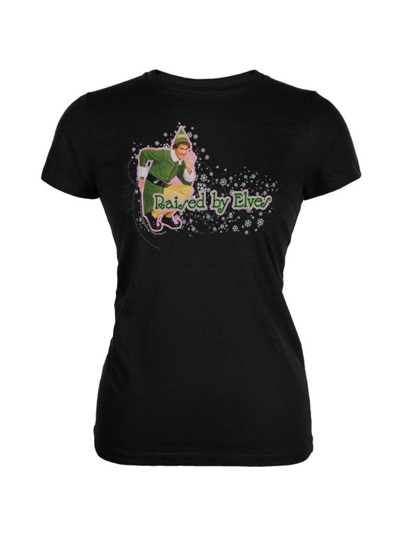 - Raised By Elves Ladies T-Shirt - Small