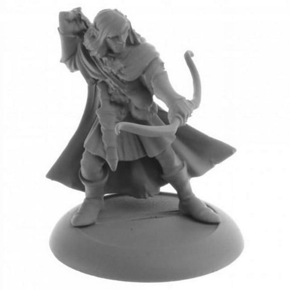 Elf Ranger Lanaerel Grayleaf Miniature 25mm Heroic Scale Figure Dark Heaven Legends Reaper