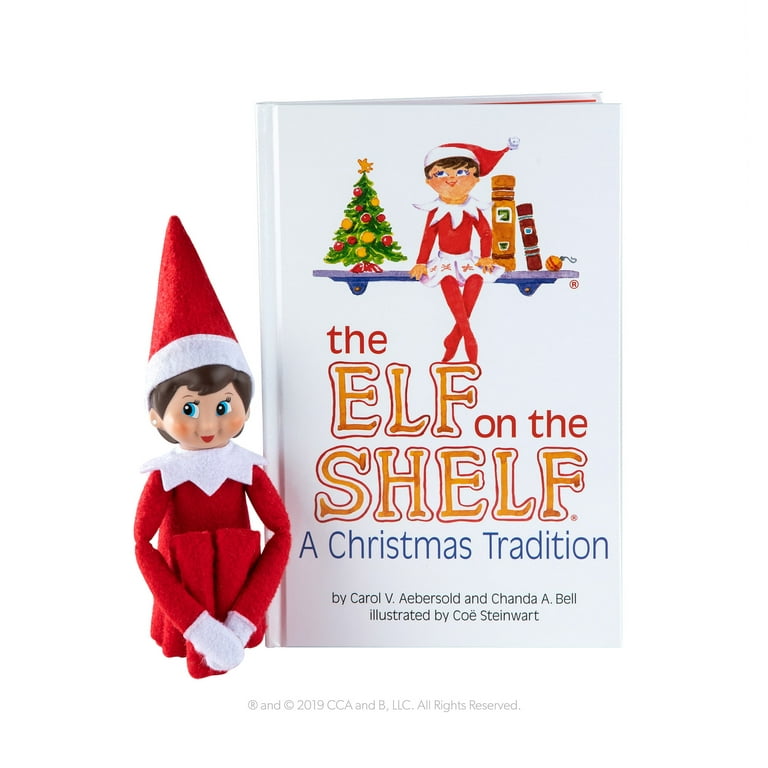 Elf on the Shelf: Blue-Eyed Girl Scout - Christmas Tradition