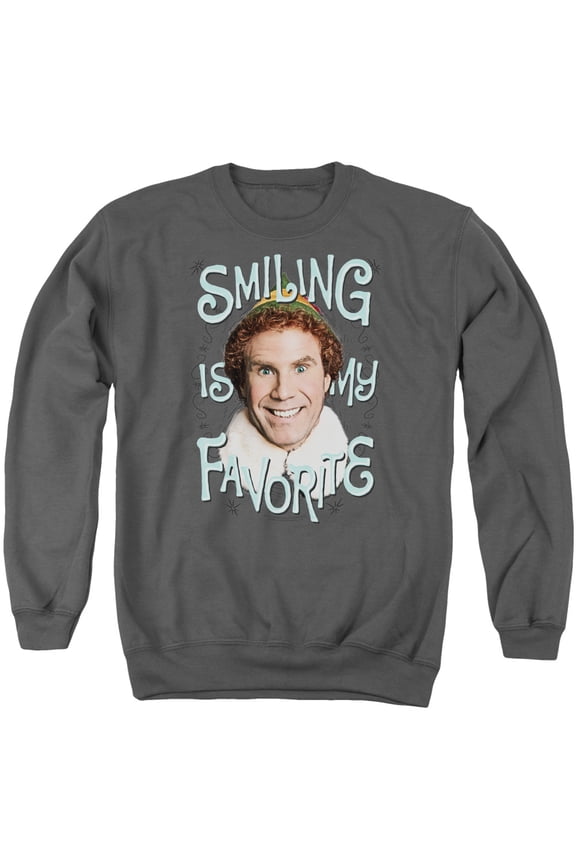 Elf - Smiling - Crewneck Sweatshirt - Medium