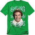 thumbnail image 1 of Elf T-Shirt Smiling Unisex Graphic Tee For Men & Women, 1 of 7