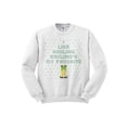 thumbnail image 1 of Elf Smiling's My Favorite Ugly Christmas Sweatshirt Medium White, 1 of 1