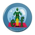 thumbnail image 1 of Elf Snow Globed Kitchen Refrigerator Locker Button Magnet, 1 of 6