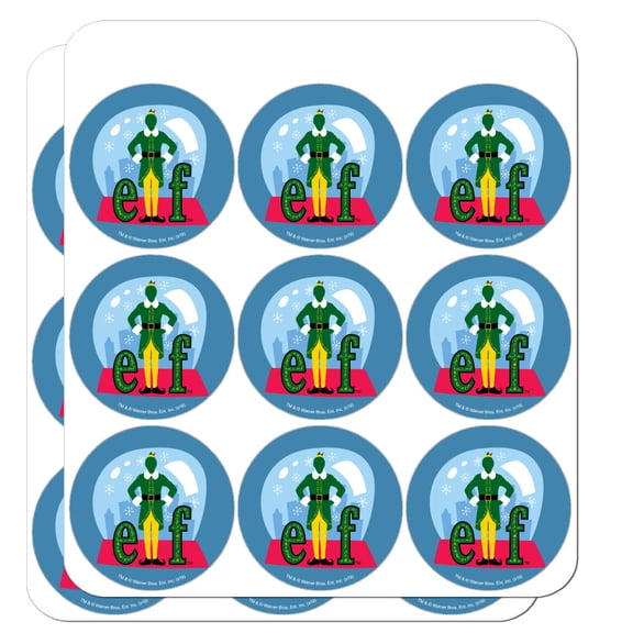 Elf Snow Globed Planner Calendar Scrapbooking Crafting Stickers