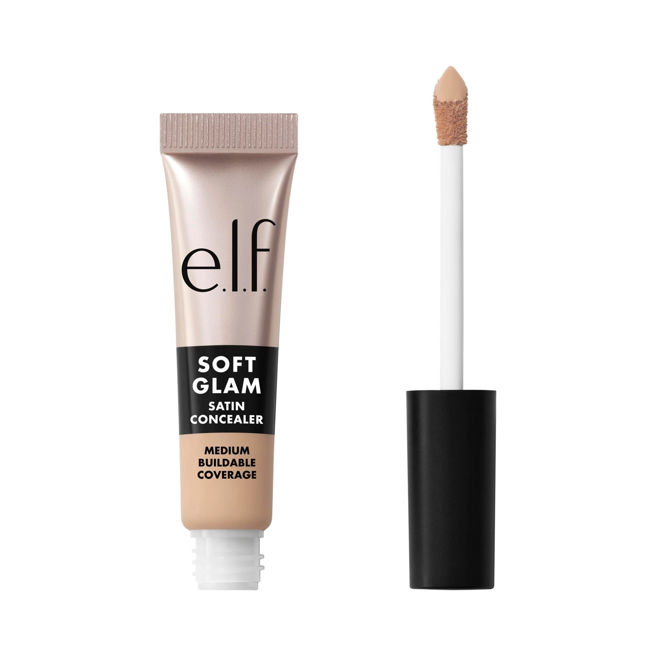 e.l.f. Soft Glam Satin Concealer, 20 Light Cool, 0.21 fl oz