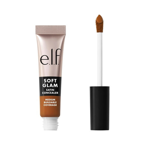 e.l.f. Soft Glam Satin Concealer, 51 Deep Cool, 0.21 fl oz
