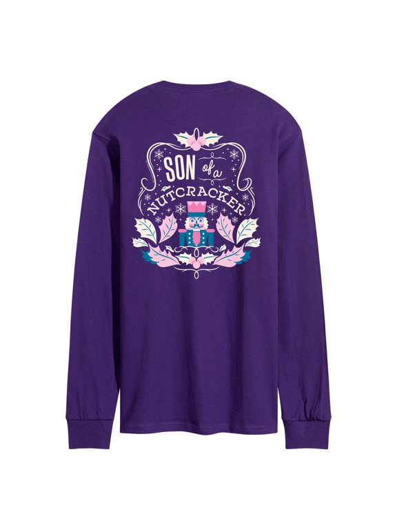 - Son Of A Nutcracker Men's Long Sleeve Graphic T-Shirt
