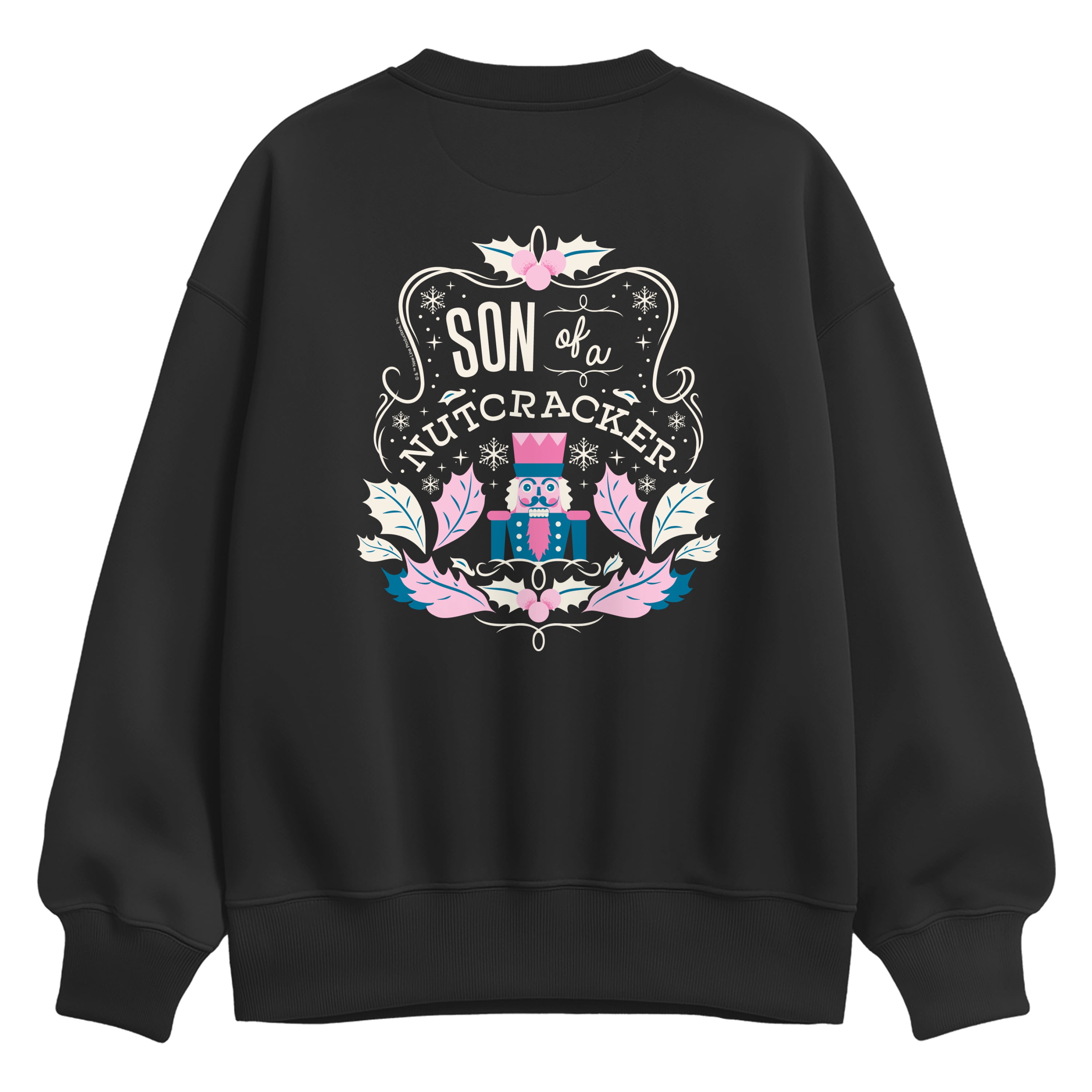 Elf - Son Of A Nutcracker - Women's Oversized Fleece Crew Sweatshirt