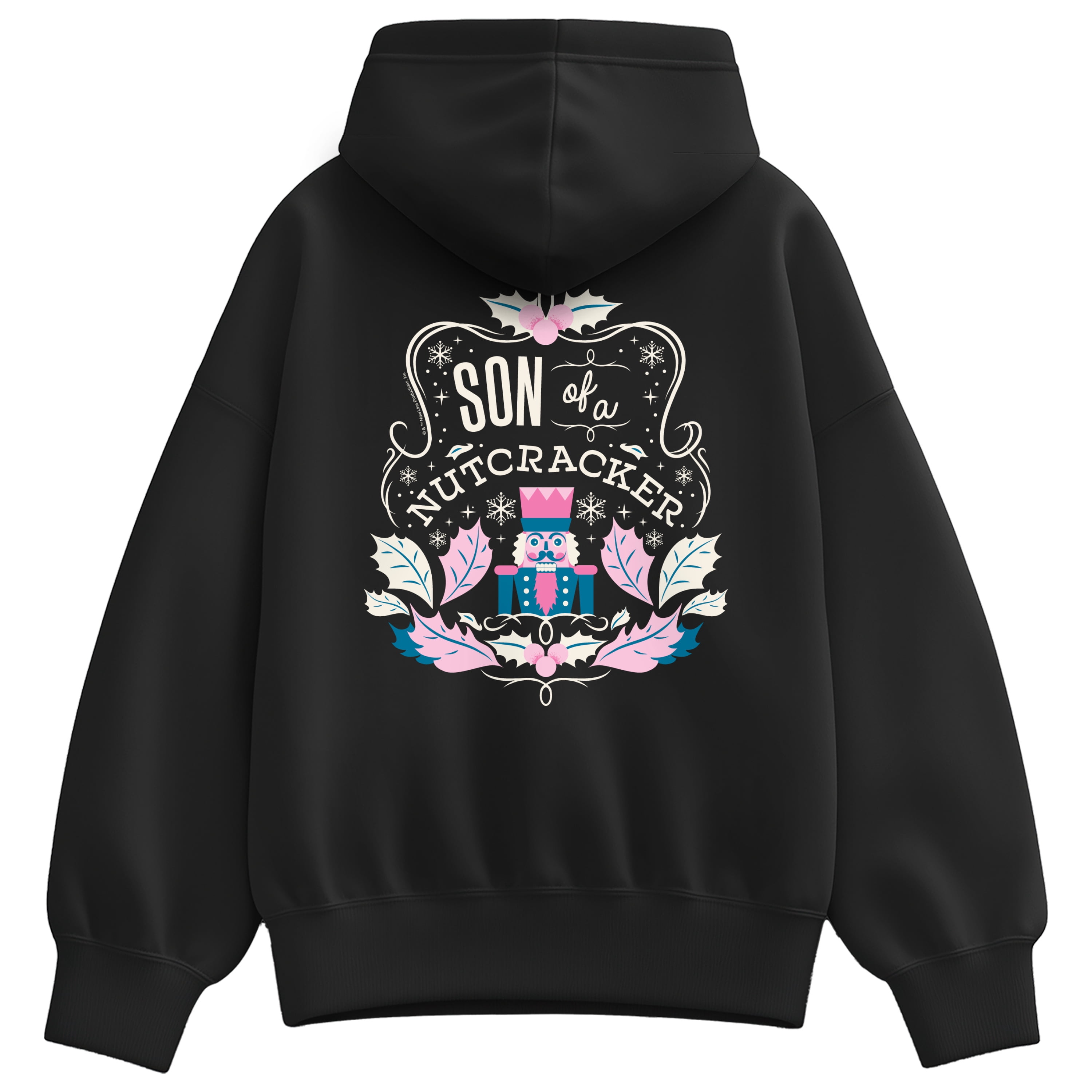 Elf - Son Of A Nutcracker - Women's Oversized Fleece Hoodie Sweatshirt