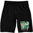 thumbnail image 1 of Elf Son of a Nutcracker Men's Black Sleep Pajama Shorts-3XL, 1 of 4
