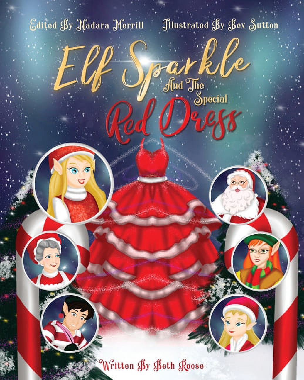 elf sparkle and the special red dress ORIGINAL ELF ON THE SHELF Claus Couture - Pink Sparkle Party Dress