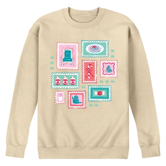 Elf - Stamp - Men's Crew Fleece Sweatshirt