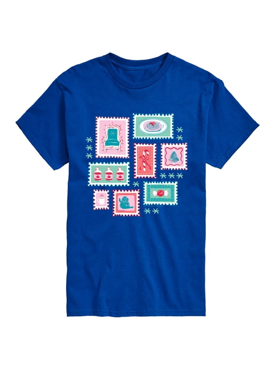 - Stamp Men's Short Sleeve Graphic T-Shirt