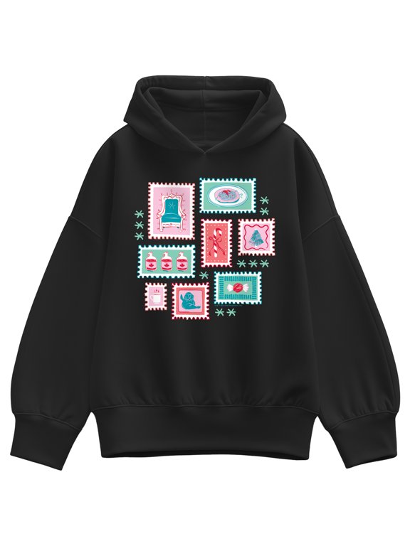 - Stamp Women's Oversized Fleece Hoodie Sweatshirt
