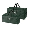 thumbnail image 1 of Elf Stor Set of 2 Christmas Tree Storage Bags for Trees and Garland (Green), 1 of 5