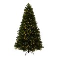 thumbnail image 1 of Elf Stor 7.5ft Prelit Christmas Tree with 450 LED Lights and Metal Stand, 1 of 7