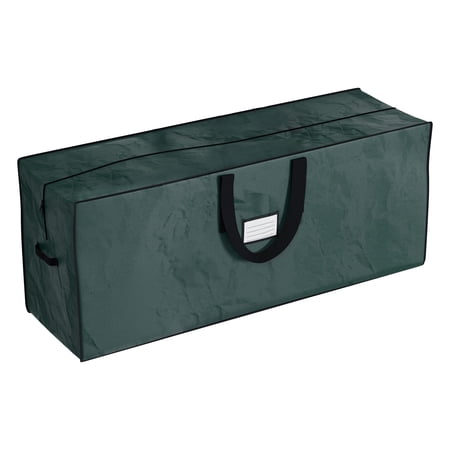 Storage Bag 48-Inch-Long with Handles and Zipper Closure for Moving Christmas Trees Clothing Storage Hunting or Camping by Elf Stor (Green)