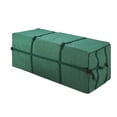 thumbnail image 1 of Christmas Tree Storage Bag- For 6 FT Artificial Trees- Quality Green Canvas & Binding Straps- Protects Holiday Decorations & Inflatables by Elf Stor, 1 of 8
