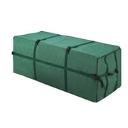 Christmas Tree Storage Bag- For 6 FT Artificial Trees- Quality Green Canvas & Binding Straps- Protects Holiday Decorations & Inflatables by Elf Stor