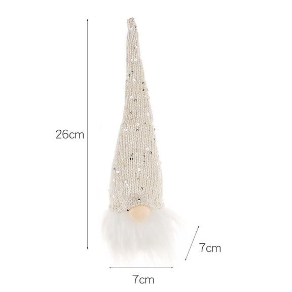 Elf Stuffed Christmas Gnome Plush Doll Christmas Decor Door Elves Faceless Fireplace With LED Light Xmas Hanging Christmas Sale