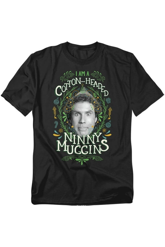 T-Shirt Cotton Headed Ninny Muggins Unisex Graphic Tee for Men & Women