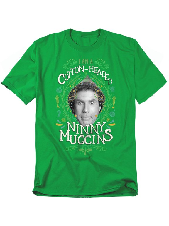 T-Shirt Cotton Headed Ninny Muggins Unisex Graphic Tee for Men & Women