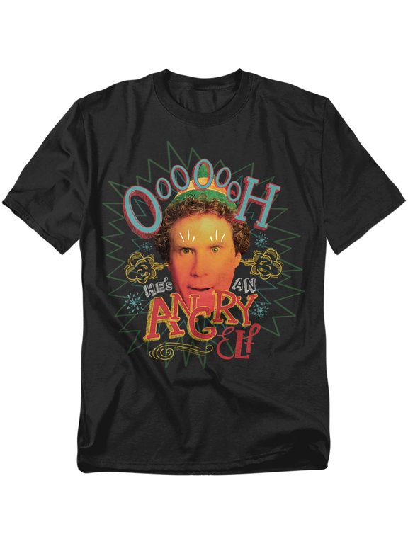 T-Shirt Oooooh He'S An Angry Elf Unisex Graphic Tee for Men & Women
