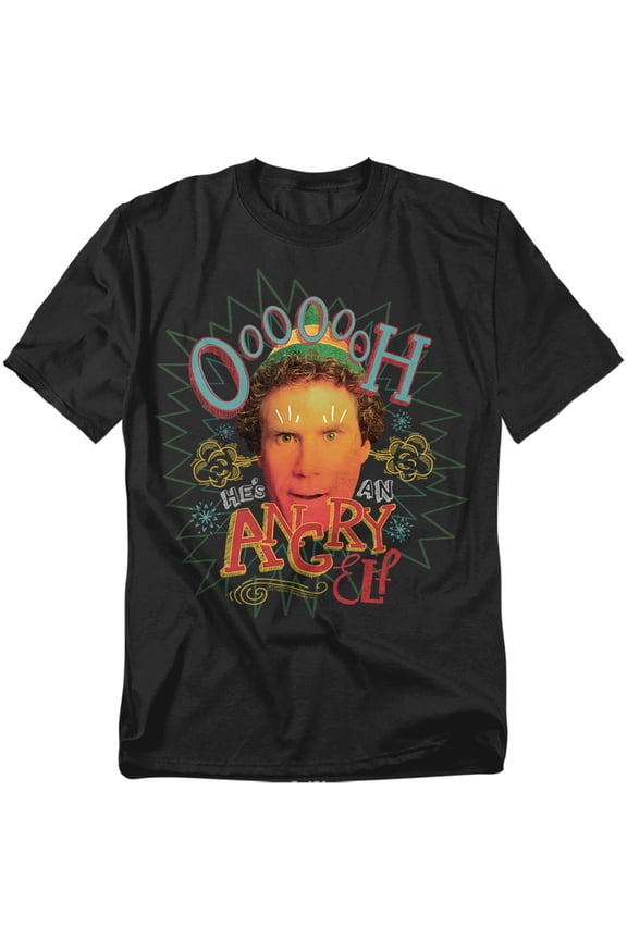 T-Shirt Oooooh He'S An Angry Elf Unisex Graphic Tee for Men & Women