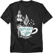 Elf T-Shirt WorldS Best Cup Of Coffee Unisex Graphic Tee for Men & Women