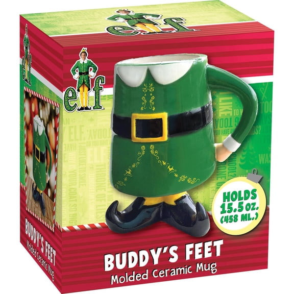 Elf The Movie Buddy Feet 11oz Molded Mug