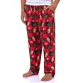 thumbnail image 1 of Elf The Movie Men's Santa's Coming! Christmas Tossed Sleep Pajama Pants For Adults, 1 of 6