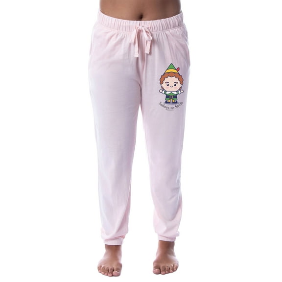 Elf The Movie Womens' Buddy Smiling's My Favorite Sleep Pajama Pants