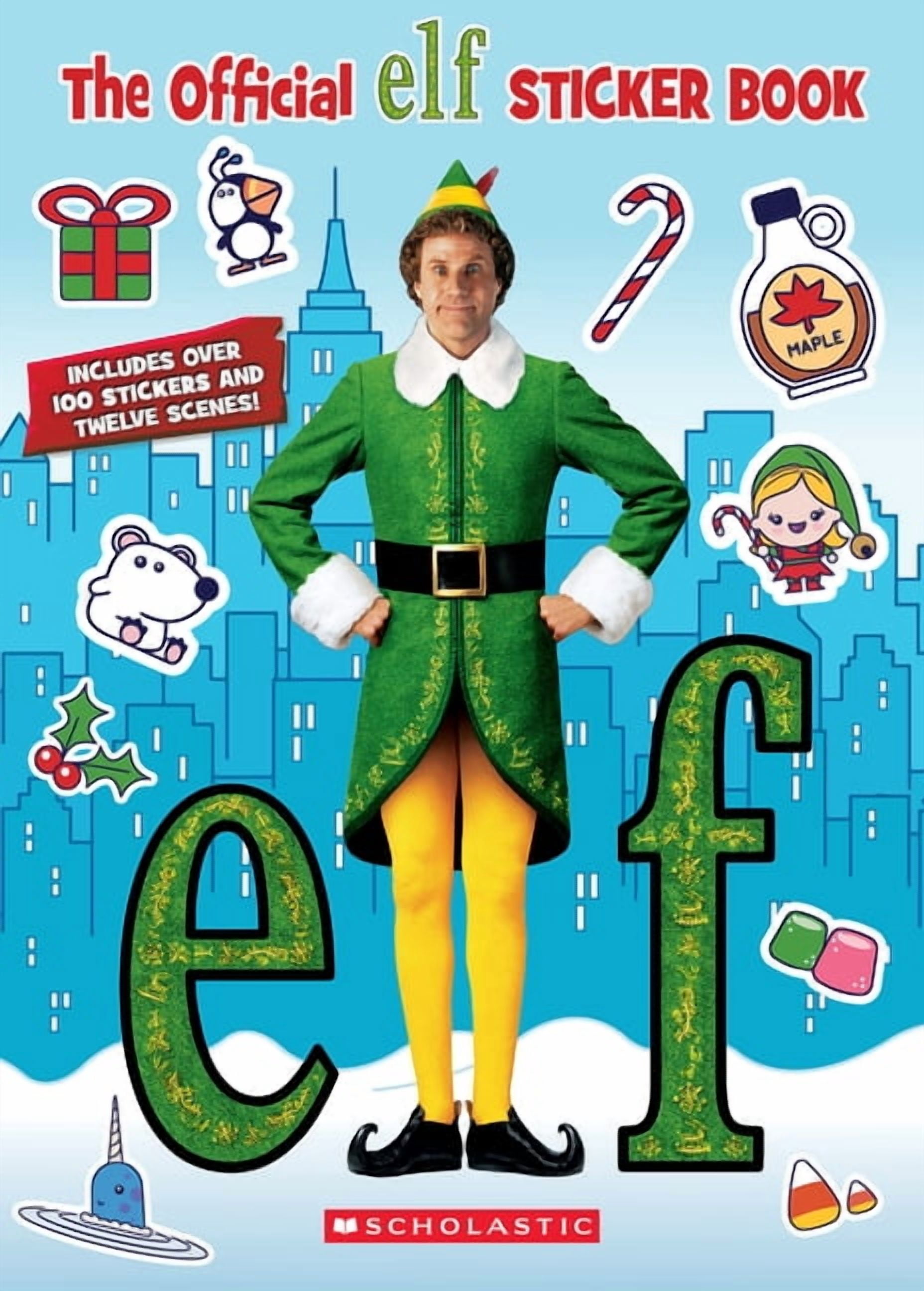 Elf: The Official Sticker Book, (Paperback)