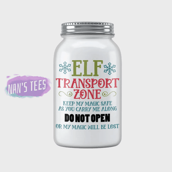 Elf Transport Carry Case | Elf Carrier | Elves Carrying Case | Elf Props | Christmas Gifts for Kids | Christmas Elf