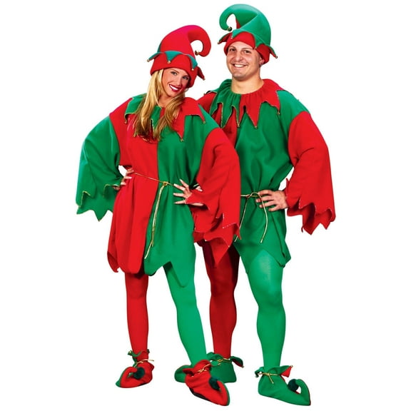 Elf Tunic/Hat/Shoe Set Adult
